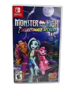 Nintendo Switch Monster High Skulltimate Secrets Game